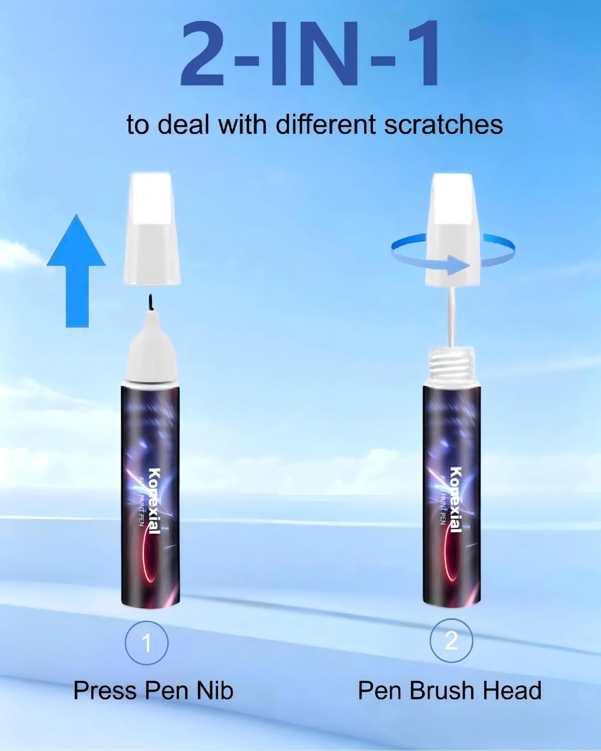 Platinum White Pearl(NH-883P) Touch up Paint for Honda OEM Color Match