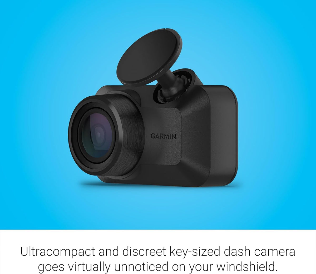 Garmin Dash Cam™ Mini 3, Ultracompact 1080p HD Dash Cam