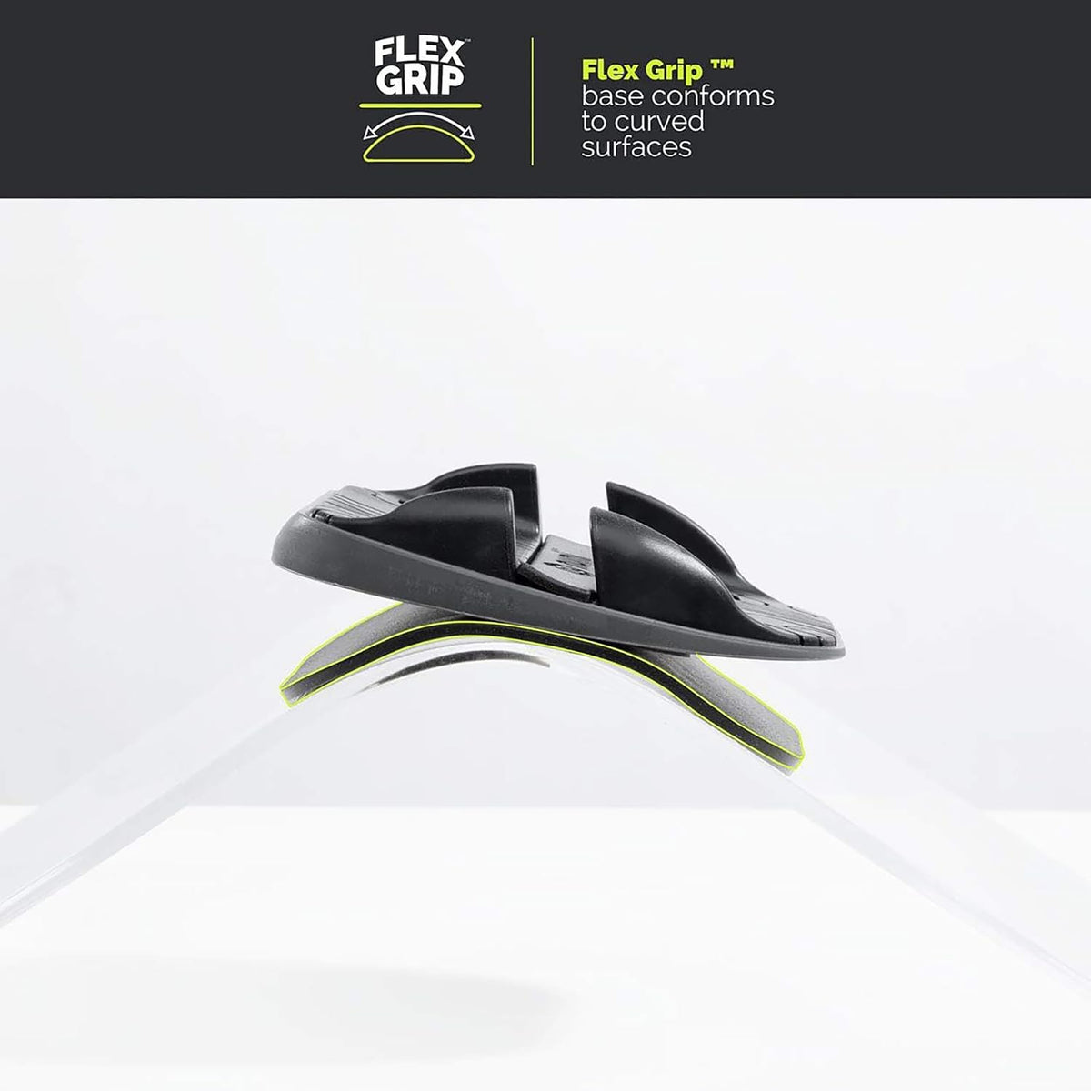 Numi Smart Dock Dashboard Cell Phone Holder - Dashboard Sticky Pad Technology - View Your Phone On Your Dash - Works with All Cars, and with All Smartphones (Black)