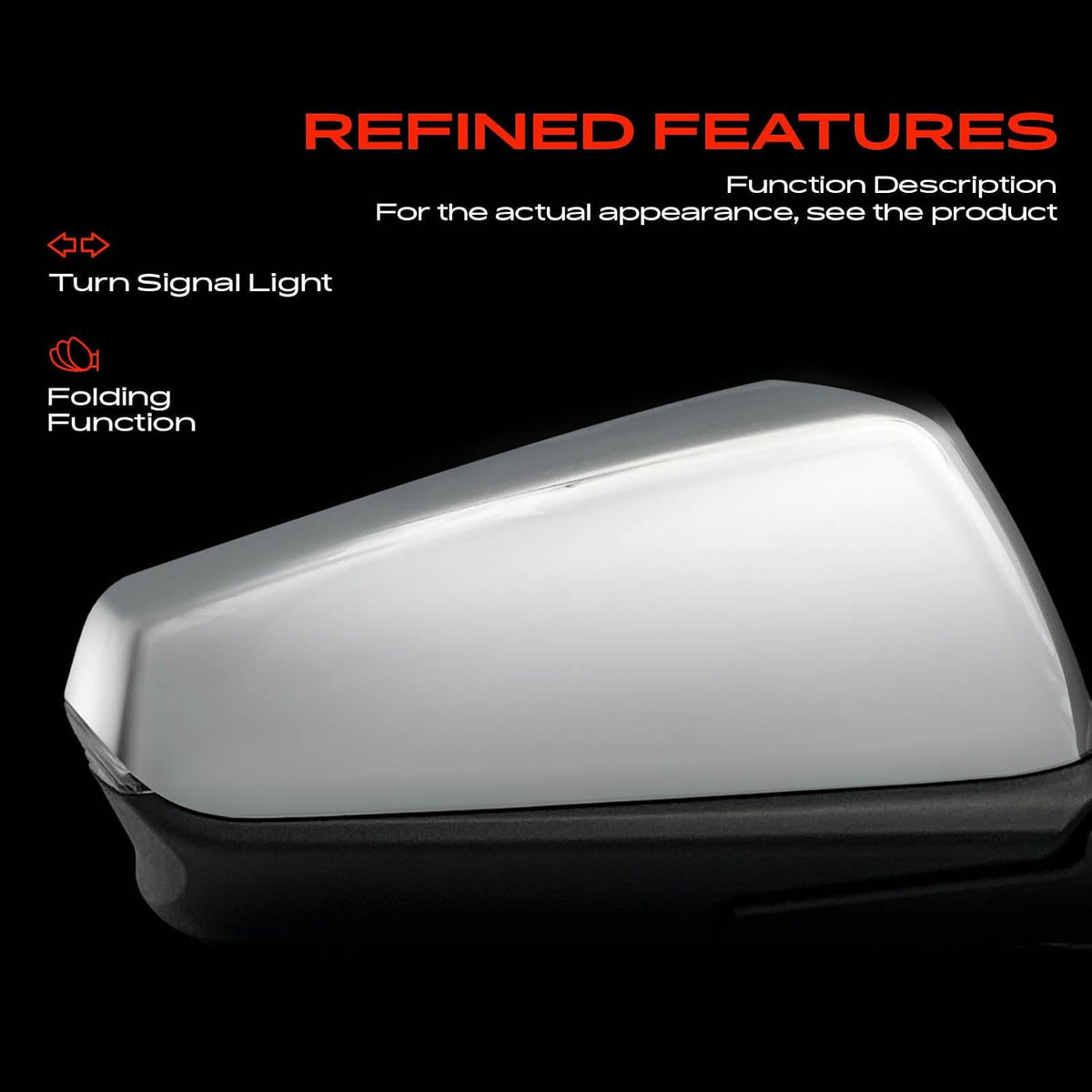 A-Premium Passenger Side Power Door Mirror Compatible with Chevrolet, GMC