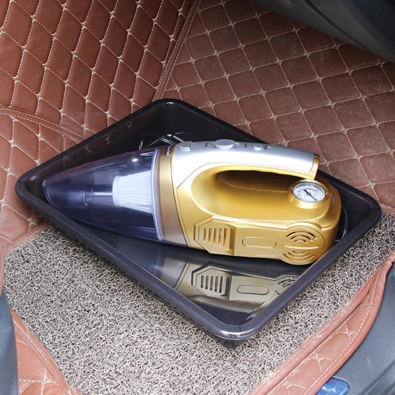 VICASKY Trunk Boot Mat Tray for Car Floor Protection,Multi-Purpose Plastic Shoe Trays Mat Auto Organizer Compact Case Storage Entryways for Essentials and Sundries 14.93X11.99X2.36in