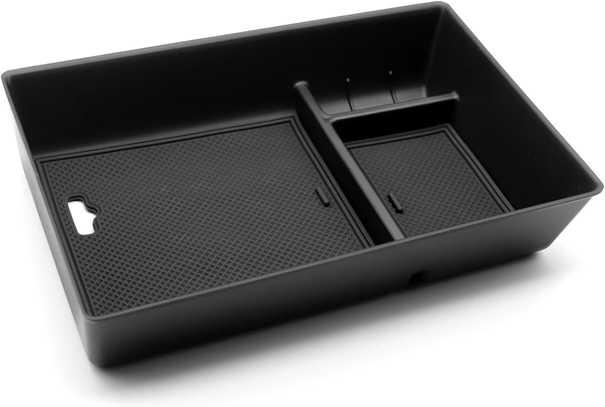 Center Console Accessory Organizer for 2023 Mercedes Benz EQE350,Armrest Storage Box Insert Tray Compatible with Mercedes Benz EQE350 EQE350+ EQE500 EQS 450+ 400 580 AMG 2023+Interior Accessory