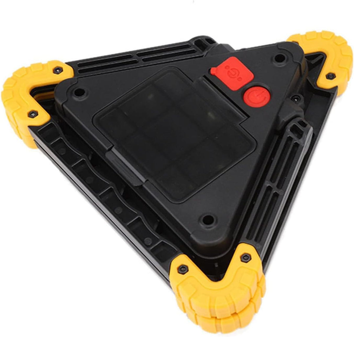 Multifunctional Emergency Warning Triangle, Red LED Warning Light - High Visibility Safety Sign for Car Emergency Situations