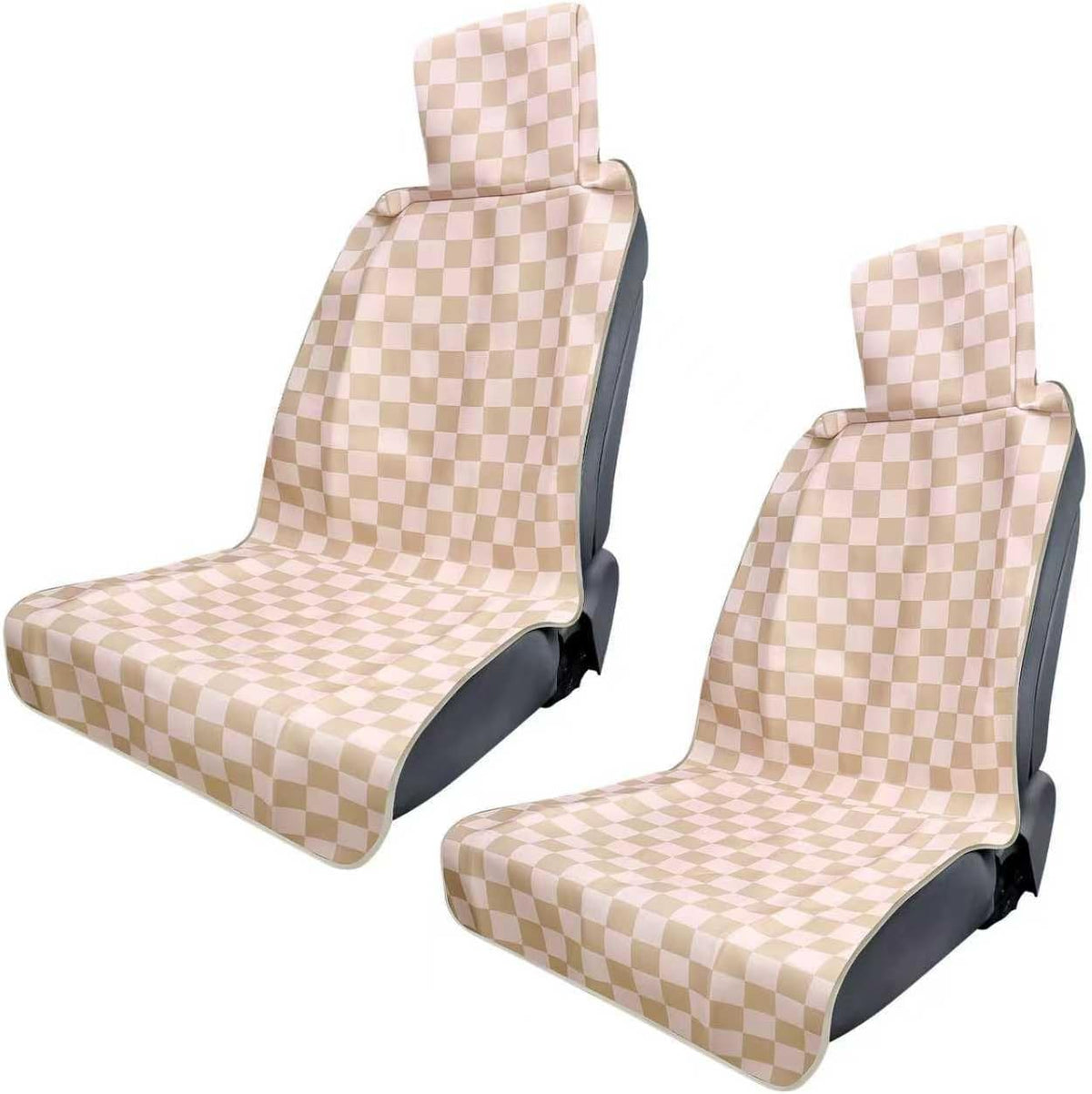 3tyto Universal Car Seat Covers, Waterproof Neoprene Seat Covers - Waterproof & Sweatproof, Machine Washable, Non-Slip Seat Protector for Car, Truck, SUV, Van (Black, 1 Pack)