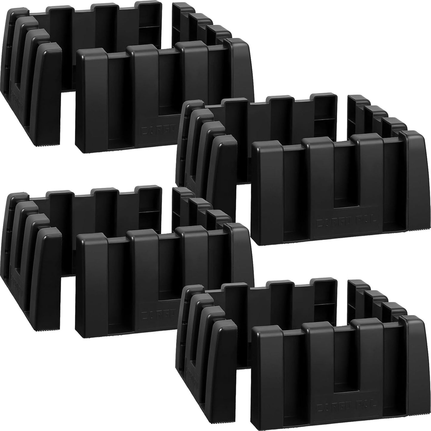 12 Pack Car Trunk Organizer Blocks for Back of SUV Multipurpose Car Storage Organizer Blocks Trunk Divider Available to Wool Carpet for Truck SUV Van Cargo