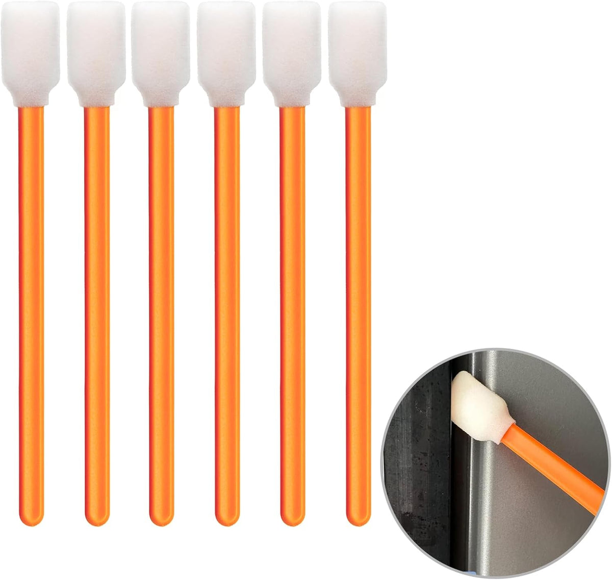 Detail Brushes, Disposable Crevice Cleaning Swabs 200PCS