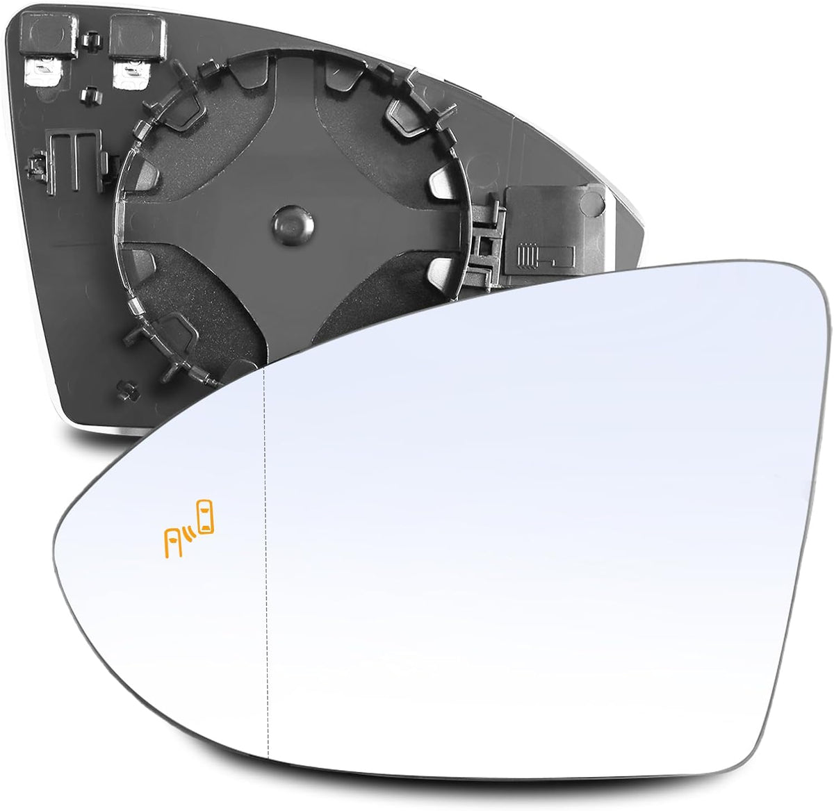 Driver Left Side Mirror Glass, Fit for VW e-Golf/Golf R 16-19