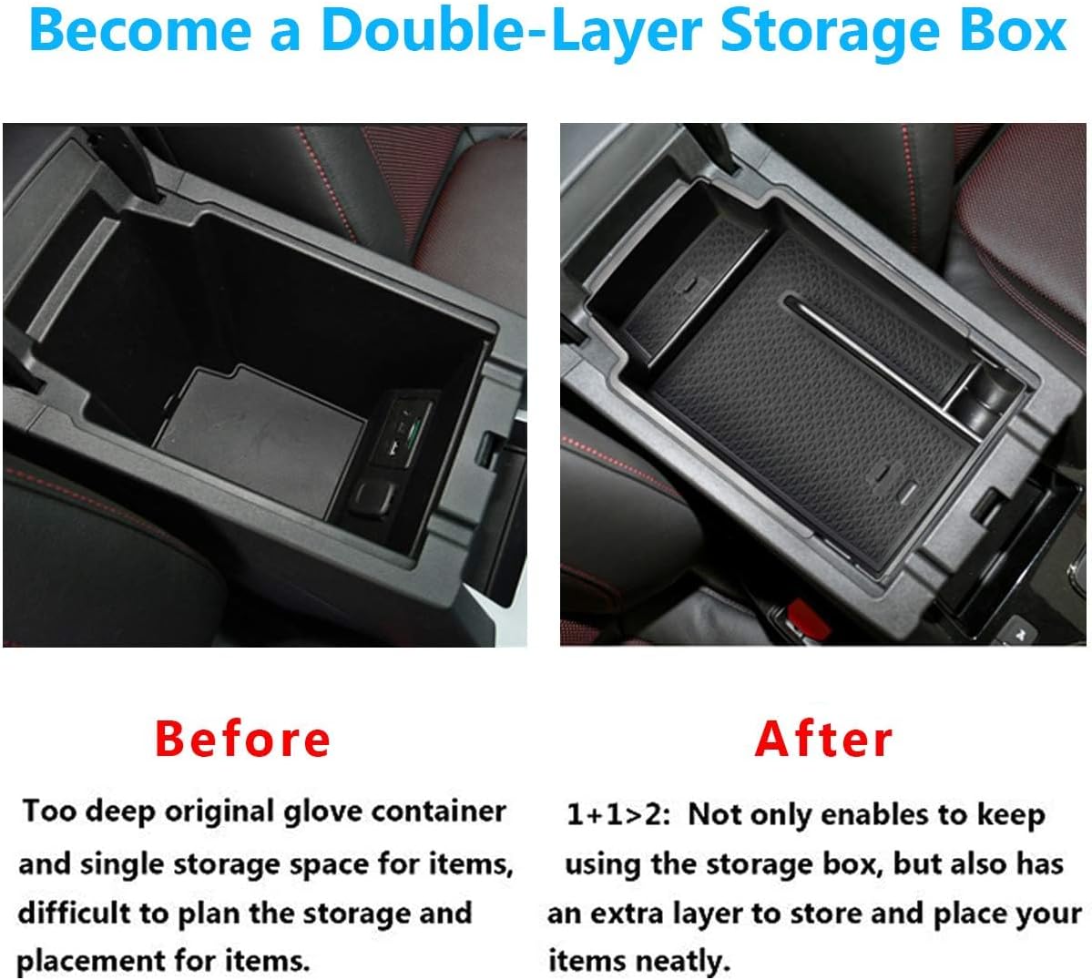 TTCR-II for Chevy Blazer Center Console Organizer 2019-2024 2025 2026