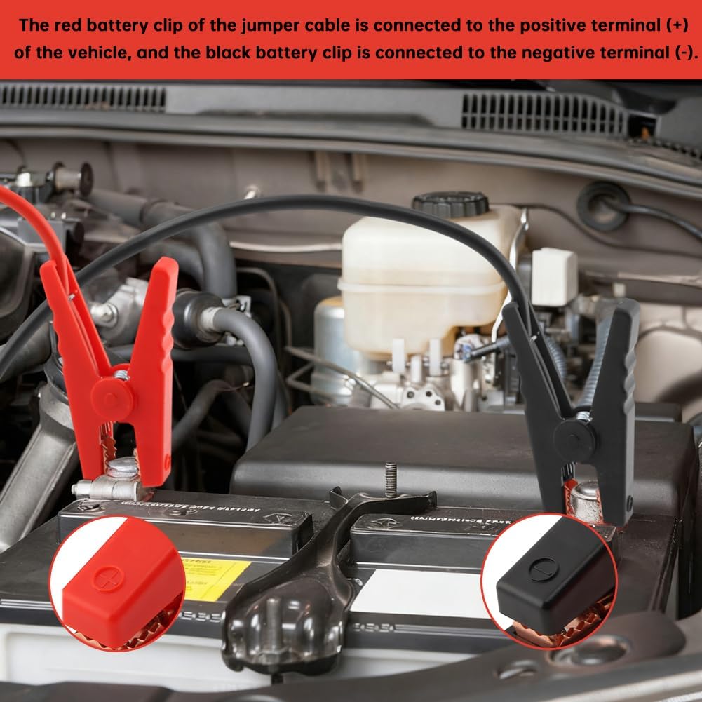 Jumper Cables with Adapter Compatible with Milwaukee M18 Battery
