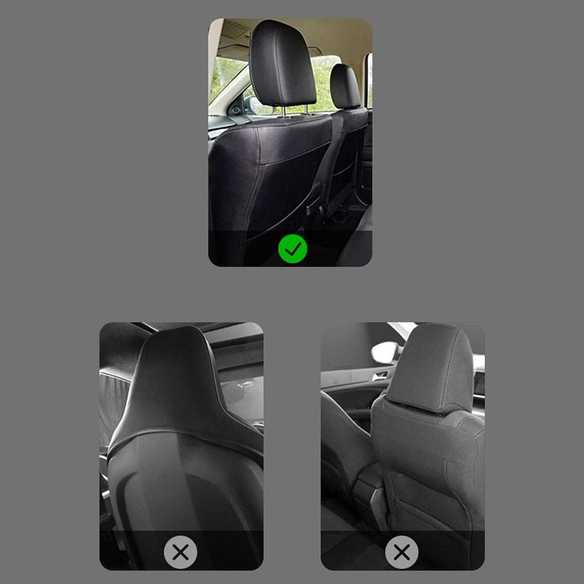 VEADONS Car Back Seat Tray Table for Mercedes-Benz Sprinter 2006–2025 2026 NCV3/VS30, Foldable Car Laptop Desk with Stable Alloy Bracket, Headrest Eating Tray with Cup Holder & Phone Slot