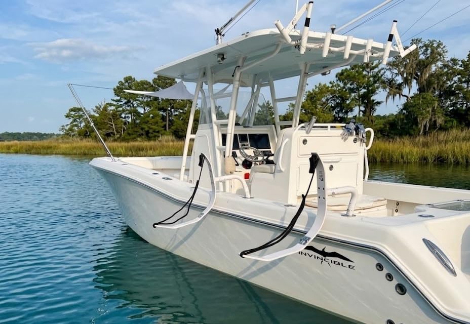 Gunnel Side Boat Rod Holder Floating Water Mat Rack Travel Storage WMR-S