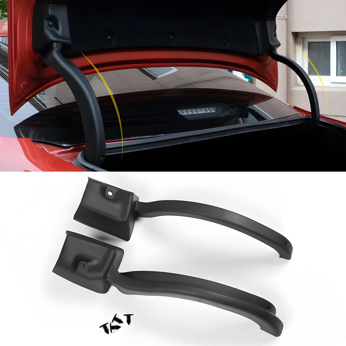 Car Trunk Support Rod Cover Wire Harness Protector for 2019 2020 2021 2022 2023 2024 2025 2026 Toyota Corolla Accessories