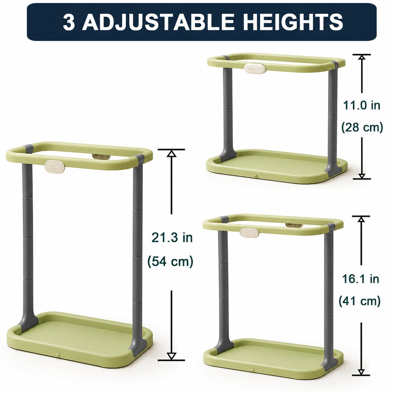 Portable Trash Bag Holder – Foldable & Lightweight Trash Bag Stand, Collapsible Trash Can for Camping, Outdoor, Car & Home Use – Easy Assembly, Compact Storage, Includes 15PCS Bags