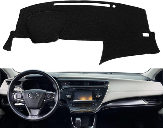 Dash Cover Mat Custom Fit for Toyota Avalon 2013-2018(Black) F102
