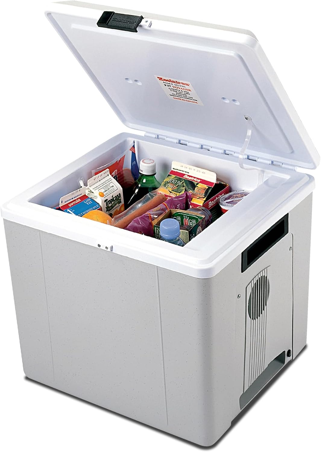 Koolatron 12V Iceless Cooler & Warmer – Portable Electric Cooler / Nevera Portátil Eléctrica for Car Truck Camper Boat, Hard Sided Mini Fridge for Camping Picnic Travel Lunch Food Drinks Office 29 qt