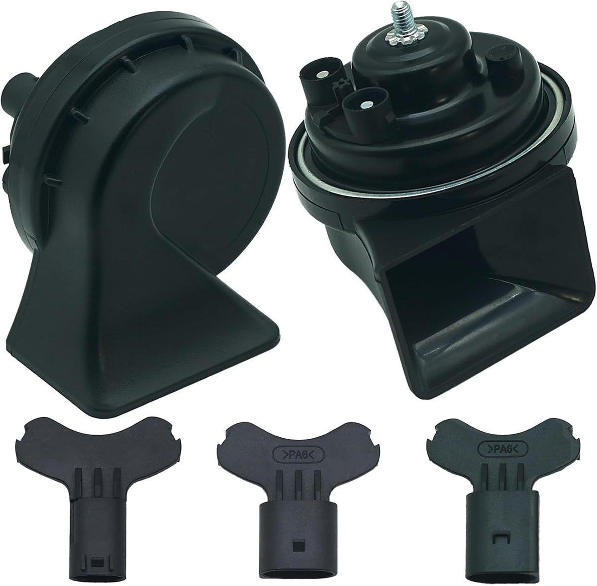 NEOGET 128dB Dual-Tone Car Horn Kit Compatible with Toyota and Lexus
