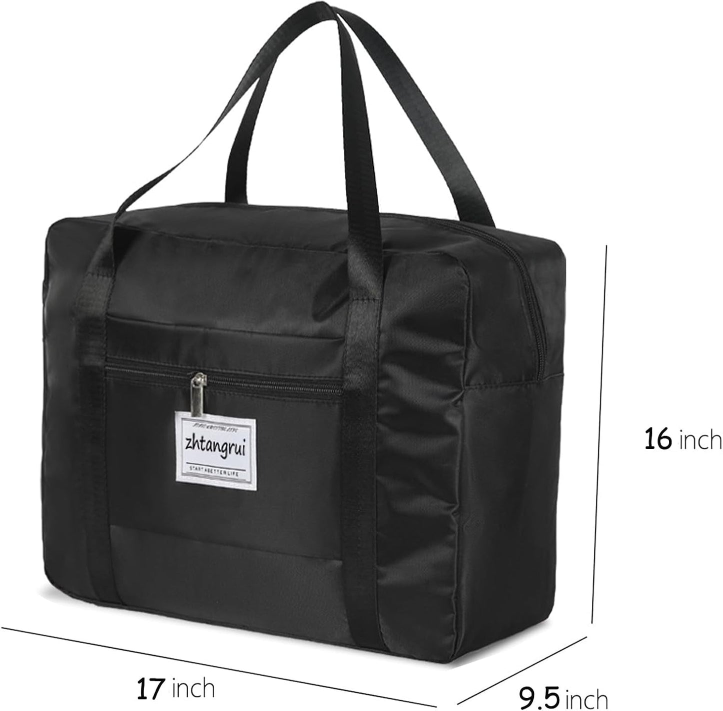 Backless Booster Seat Travel Bag for Airplane, Black | Durable Car Seat Cover & Carrier, Easy Airplane Travel