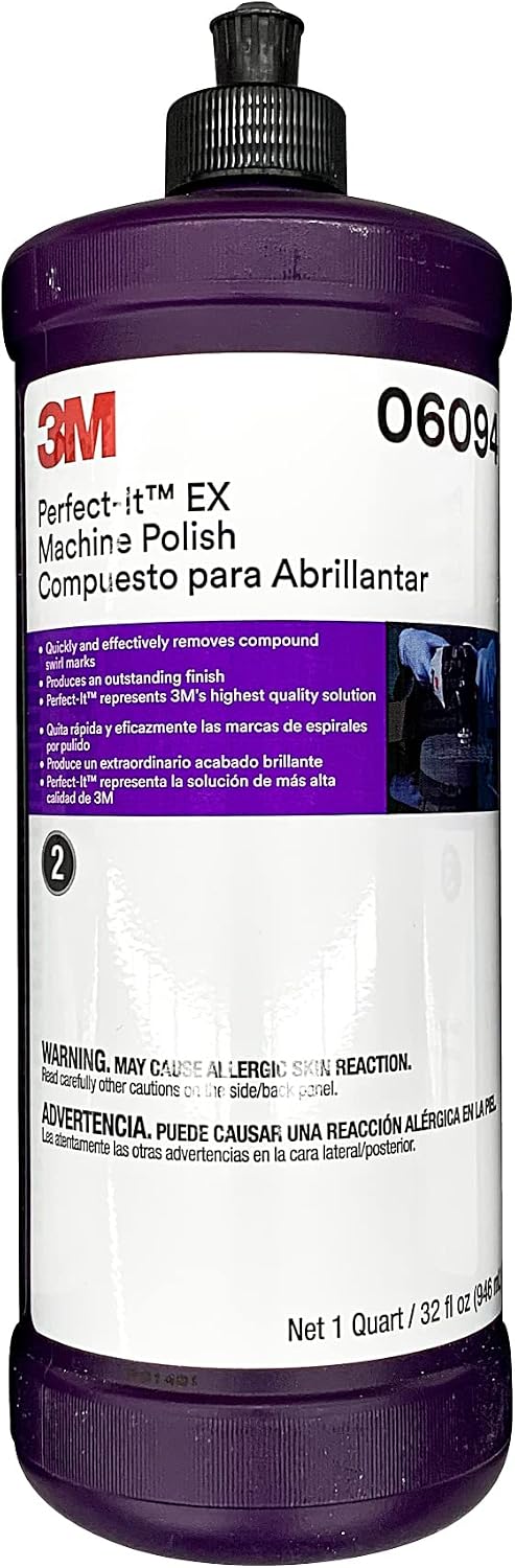 3M Perfect-It EX Machine Polish, 06094, 1 Quart