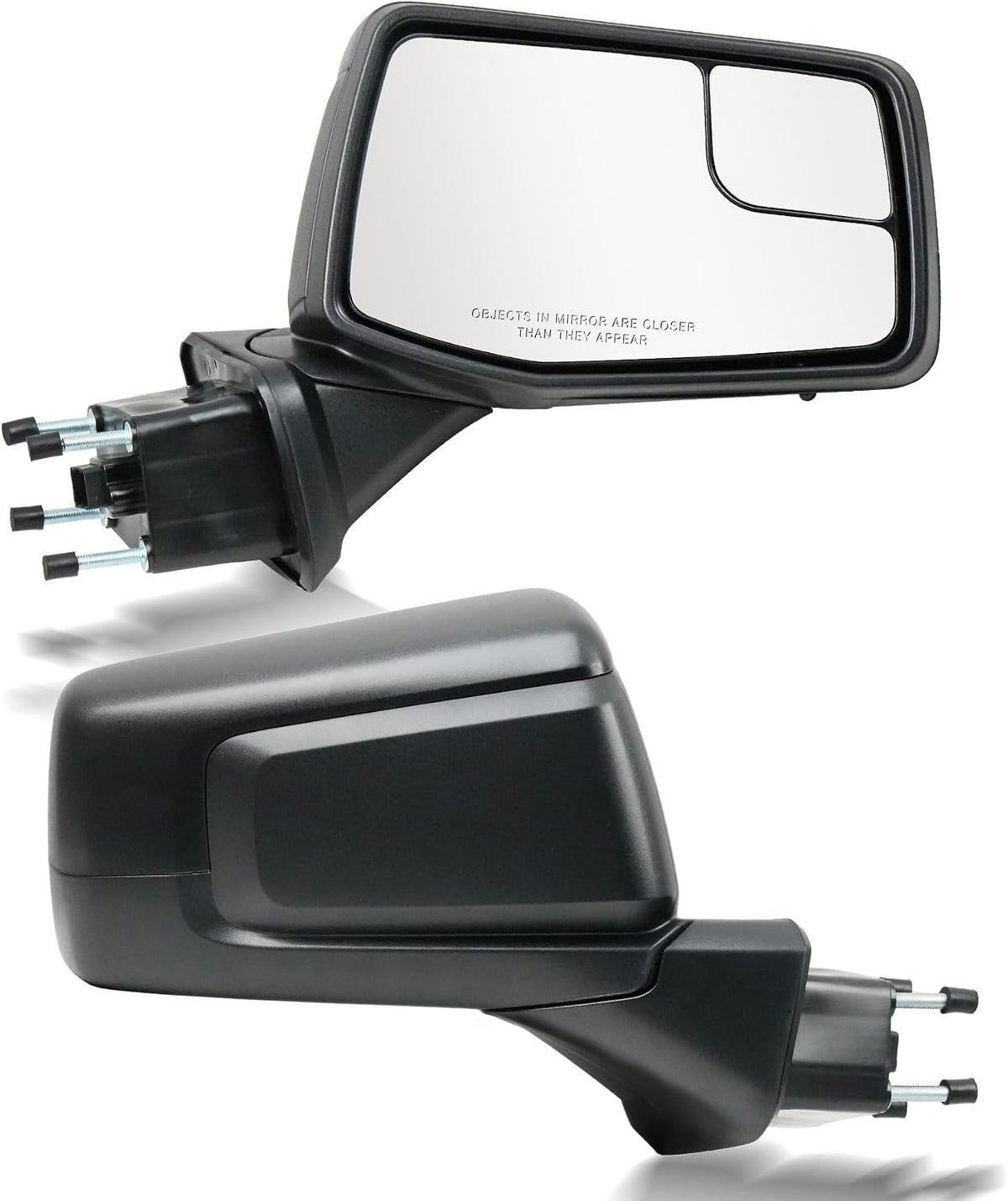 Passenger Right Side Door Mirror for 2019-2024 Chevy Silverado 1500, with Heated Power and Convex Blind Spot Glass Temperature Sensor Manual Folding, Replace#GM1321583(7 Pins)