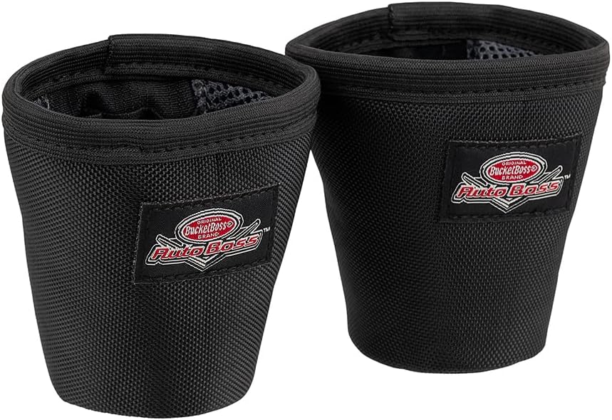 Bucket Boss - AutoBoss Cup Holder Organizer, Auto Boss (AB30100) , Black