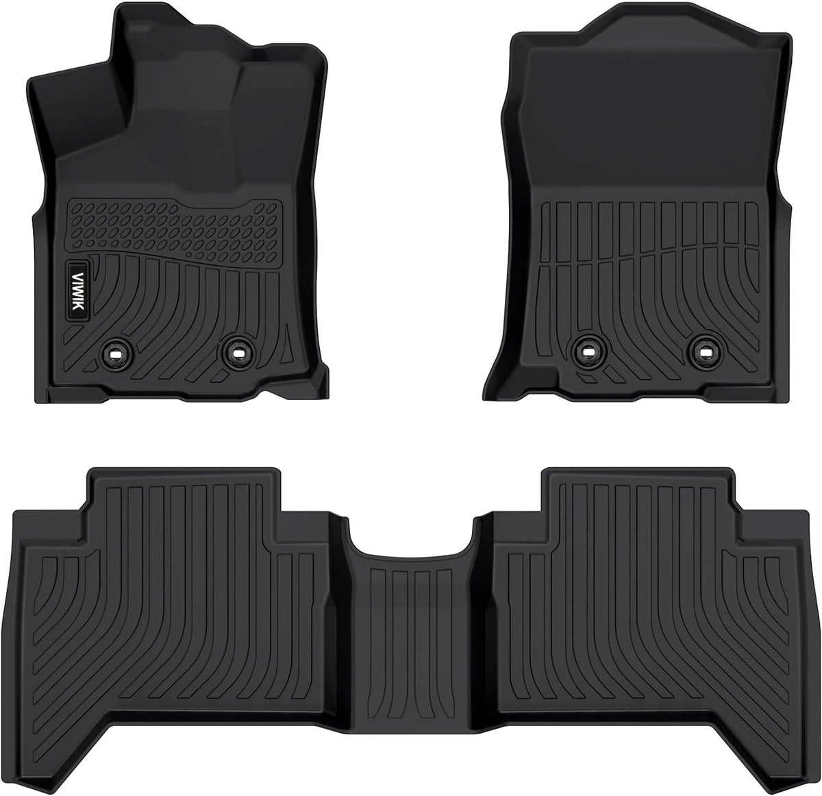 VIWIK Floor Mats Fit for Nissan Pathfinder 7 Seat 2013-2020