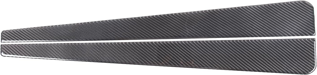 Compatible with Soft Carbon Fiber Car Door Sill Guards for Chevrolet Corvette C5 Z06 1998-2004,Door Entry Guards Sill Scuff Cover Panel Step Protector,Pedal Protector Cover