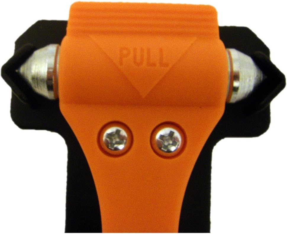 Seatbelt Cutter Window Breaker Escape Bright Orange 2pk - Large