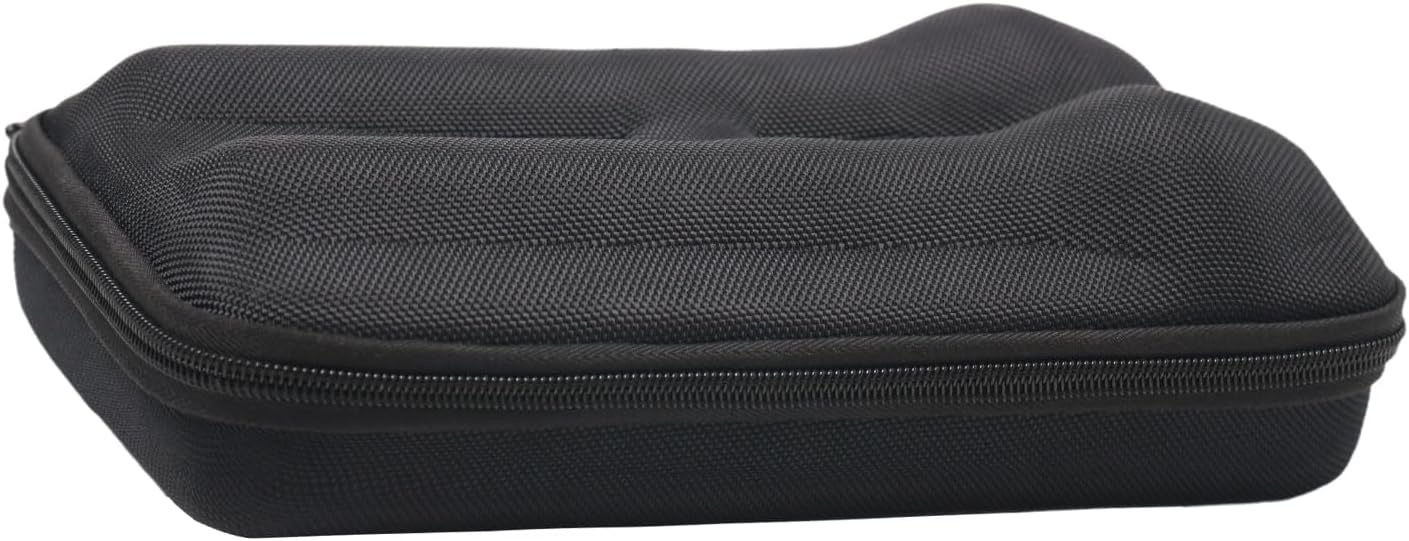 Hard Carrying Case Compatible with JBL Wireless Two Microphone System,Storage JBL Mic, Receiver, Adapter, AA Batteries-Black (Box Only)