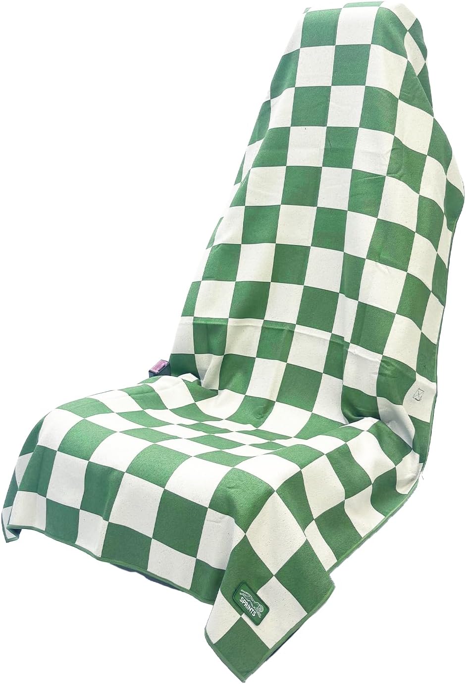 Sprints Athletic Running Towel, Full-Sized, Car Seat Cover - Performance Microfiber (Chess Not Checkers)