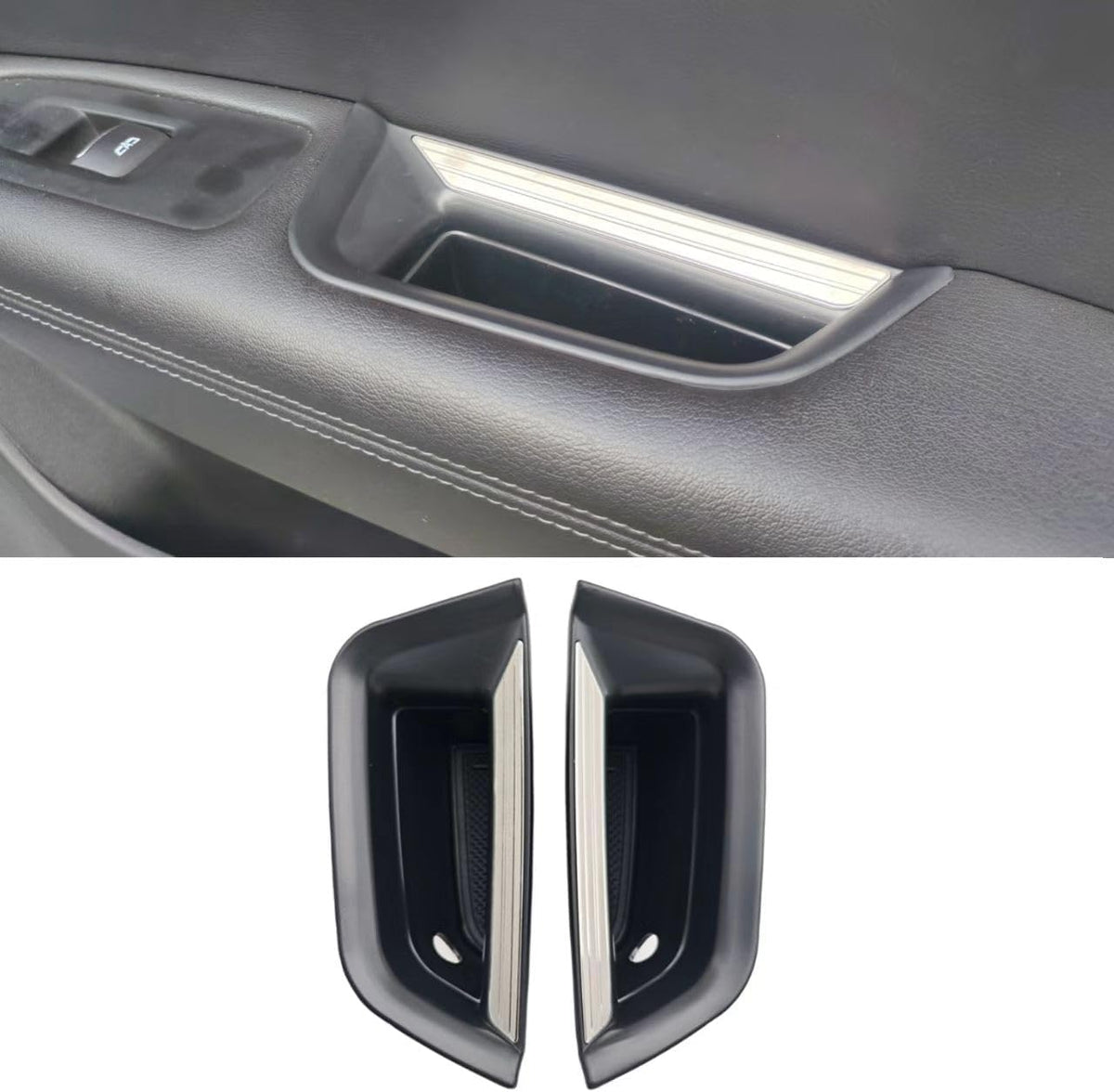 YFJYVJC Front Door Handle Pocket Organizer For Cadillac XT5 2017-2025