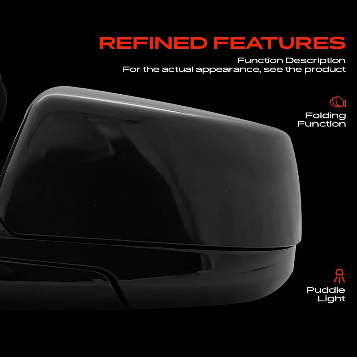 A-Premium Pair (2) Driver and Passenger Side Power Door Mirror