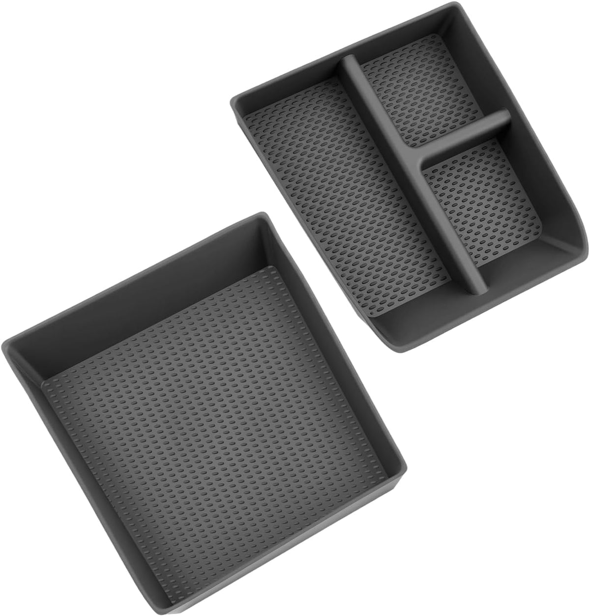 SKTU 2Pack for 2025 2026 2027 GMC Terrain Center Console Organizer for 2025 2026 2027 GMC Terrain Lower Console Tray GMC Terrain 2025 2026 2027 Accessories Durable Under Console Organizer