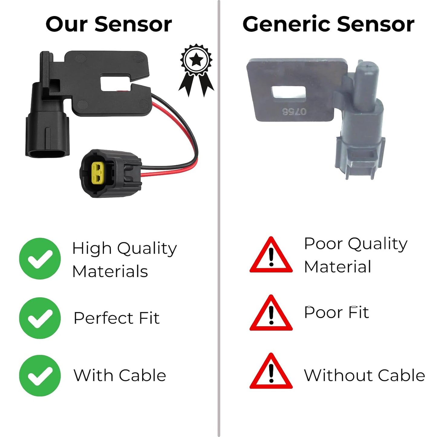 Ambient Air Temperature Sensor Compatible with Chrysler 200, 300, Pacifica, Town & Country Sebring PT Cruiser Voyager – Outdoor Air Temp Sensor Replacement – 5149025AA, 5149265AB, 56042395 68518243AA