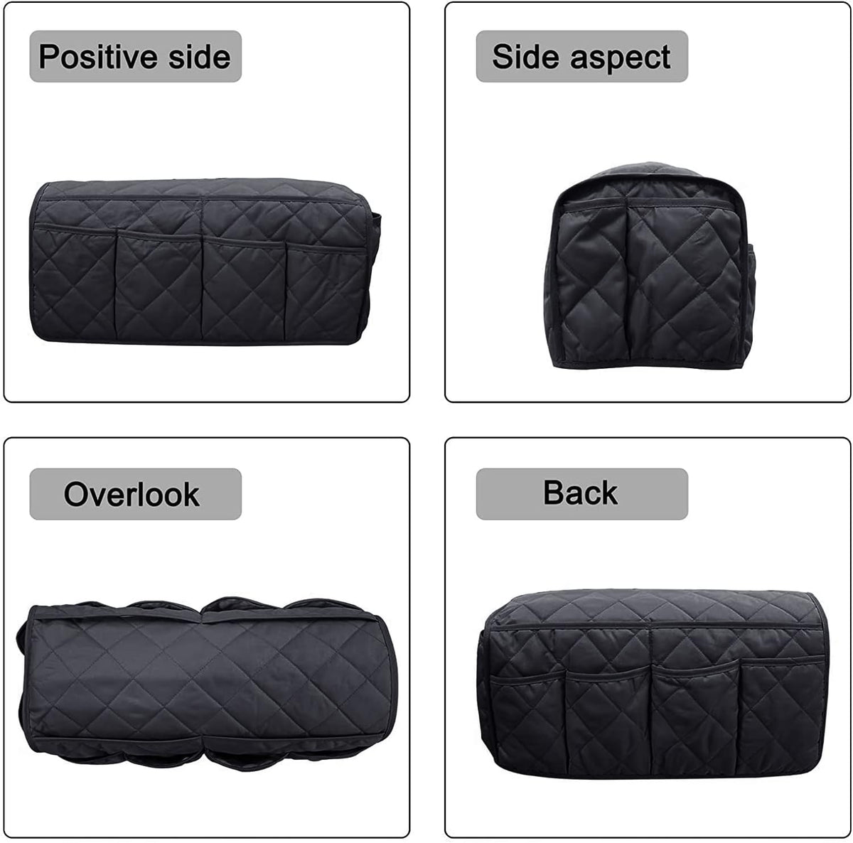 Armchair Caddy for Recliner - Sofa Armrest Organizer with 14 Pockets
