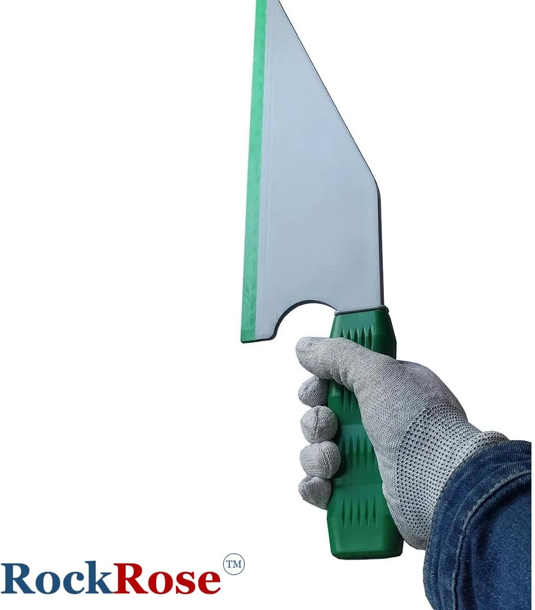 RockRose 15 inch Big Titan Window Tint Squeegee - Car or Building Window Glass Cleaning Scraper Ergonomic Handle Tint Water Ice Removal Wiper Household Hand Tool for Large Area (Pack 2 Units)
