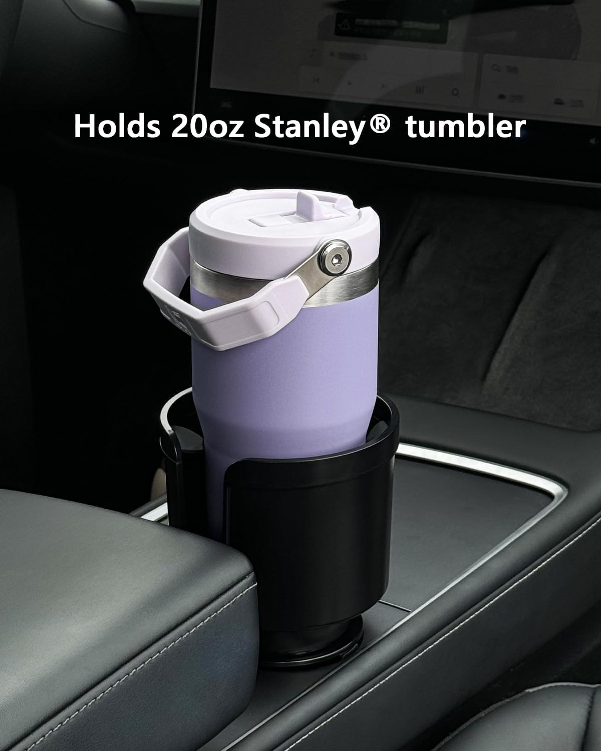 SEVEN SPARTA Car Cup Holder Expander for 32-46oz Large Bottles & Tumblers