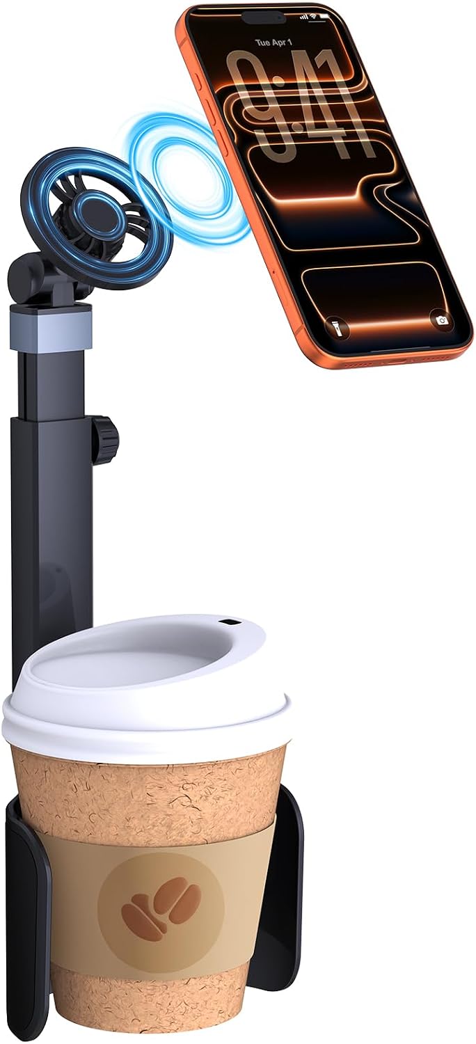 Vitog 2-in-1 Car Mount, Universal 2026 Hands Free Phone Holder for Your Car