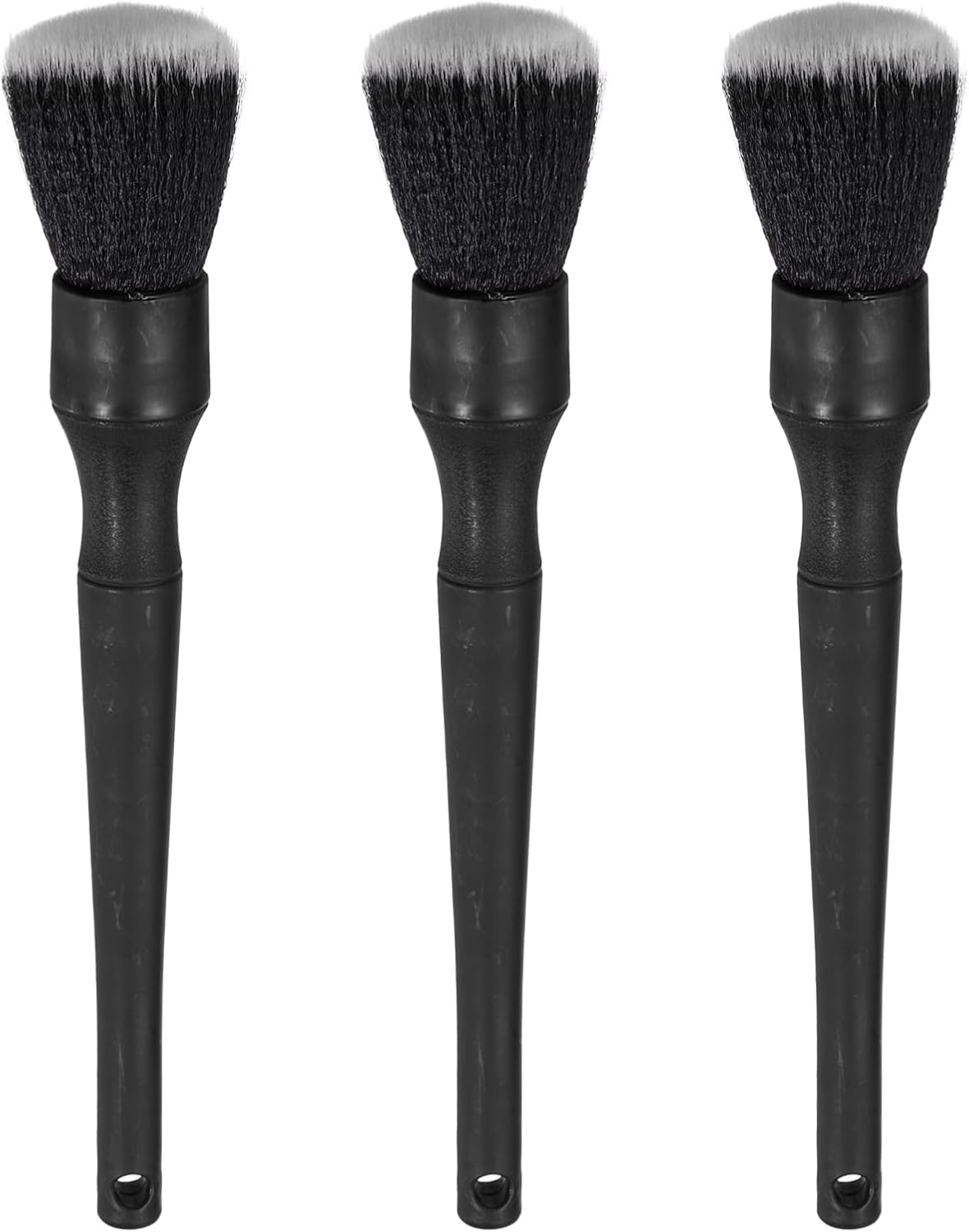 HARFINGTON 3pcs Car Detailing Brush 9.25" Soft Bristle Auto Cleaning Brush