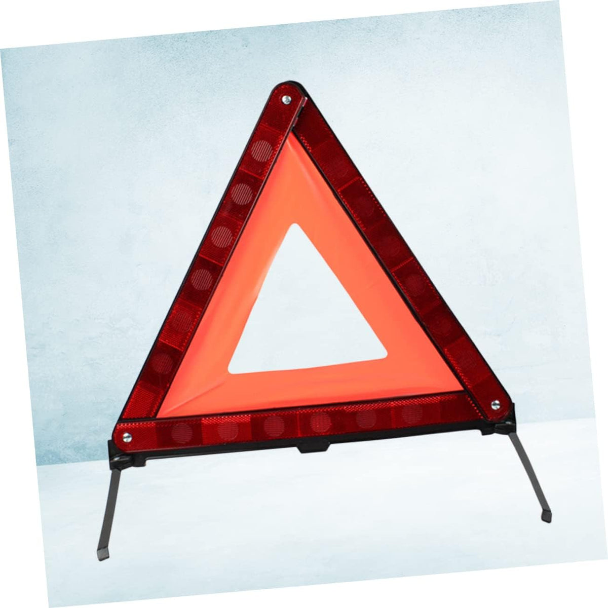 Gatuida Warning Triangle Sign for Vehicles Emergency Kit Reflective Collapsible Design Roadside Triangle
