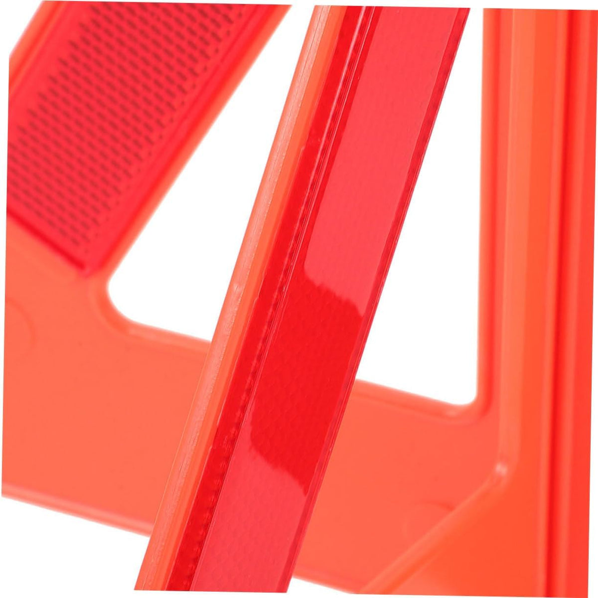 Zerodeko 4pcs Reflective Emergency Triangle Warning Signs for Roadside