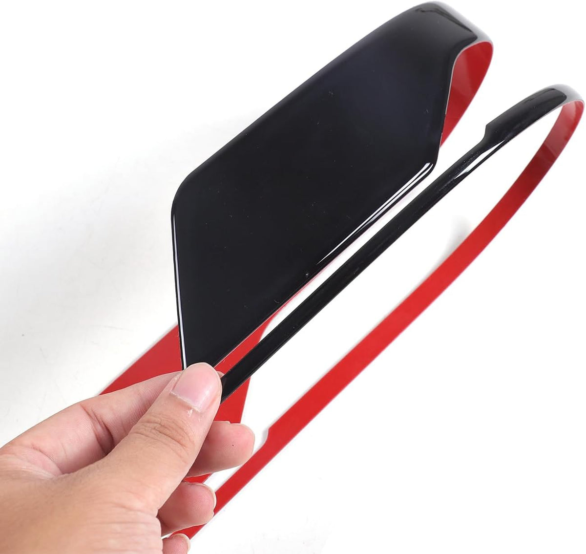 2PCS Car Door Sill Protector,Automotive Door Entry Guard Compatible with Corvette C8 Stingray Z06 Z51 2020-2024,PVC Waterproof Threshold Anti-Scratch Sticker (Style A)