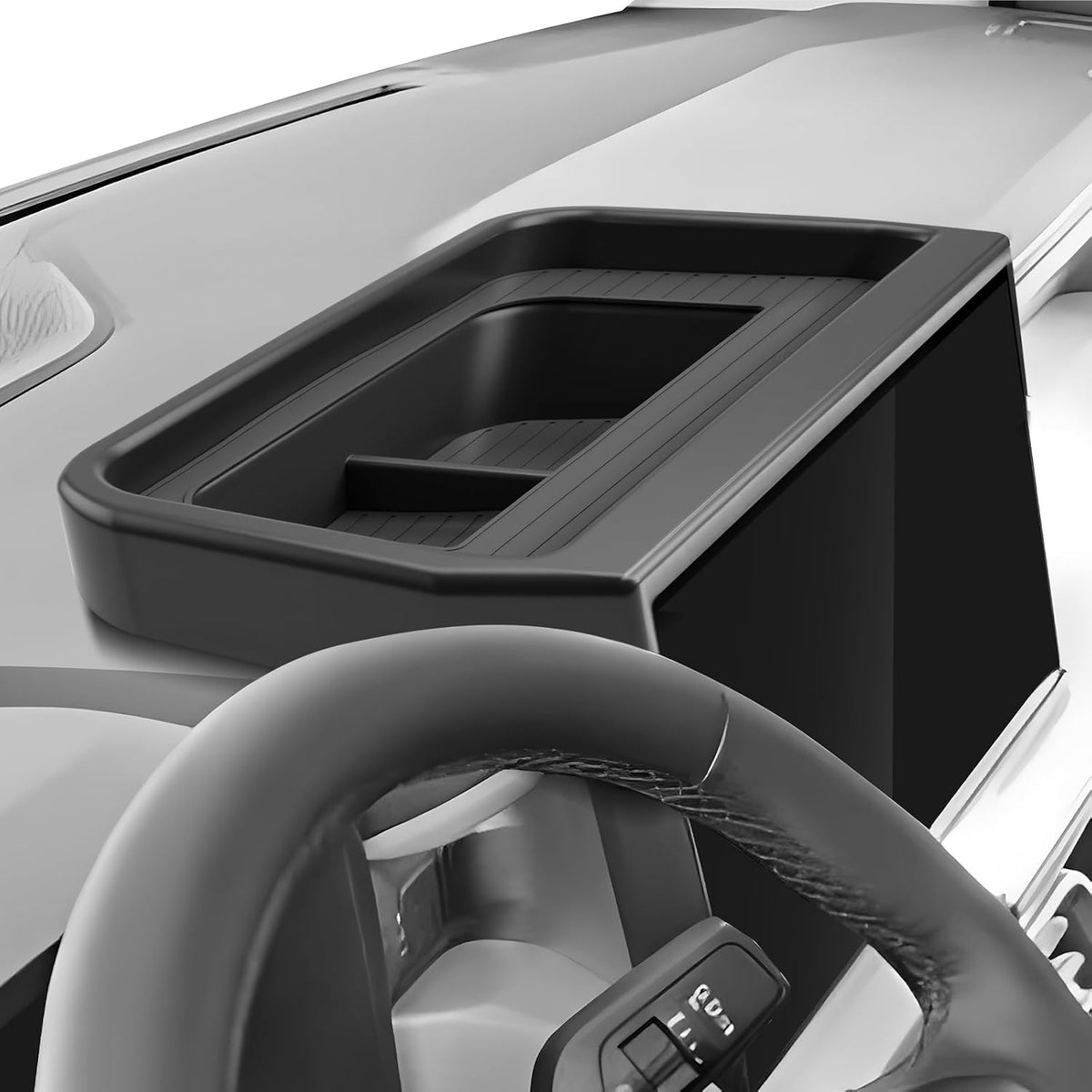 SKTU 2025 2026 Ford Maverick Dashboard Organizer Behind Screen Console Tray For 2025 2026 Maverick XL/XLT/Lobo/Lariat/Tremor Durable ABS Accessories