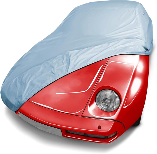 iCarCover Premium Car Cover for 1978-1995 Porsche 928 Heavy Duty Waterproof All-Weather Automobiles Custom Fit Indoor Outdoor UV Snow Protection Covers with Straps and Bag