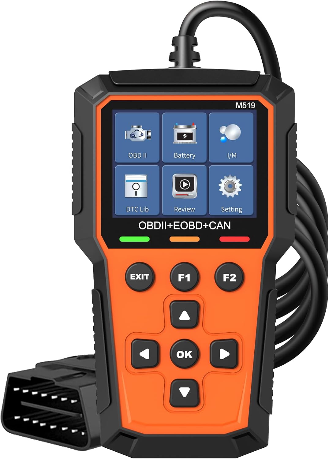 Classic Enhanced Universal M519 OBD II Scanner Automotive