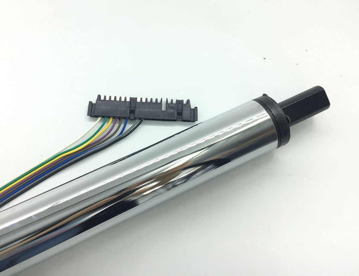 30" Floor Shift Tilt Steering Column W/Ignition Keys & Steering Wheel Adapter