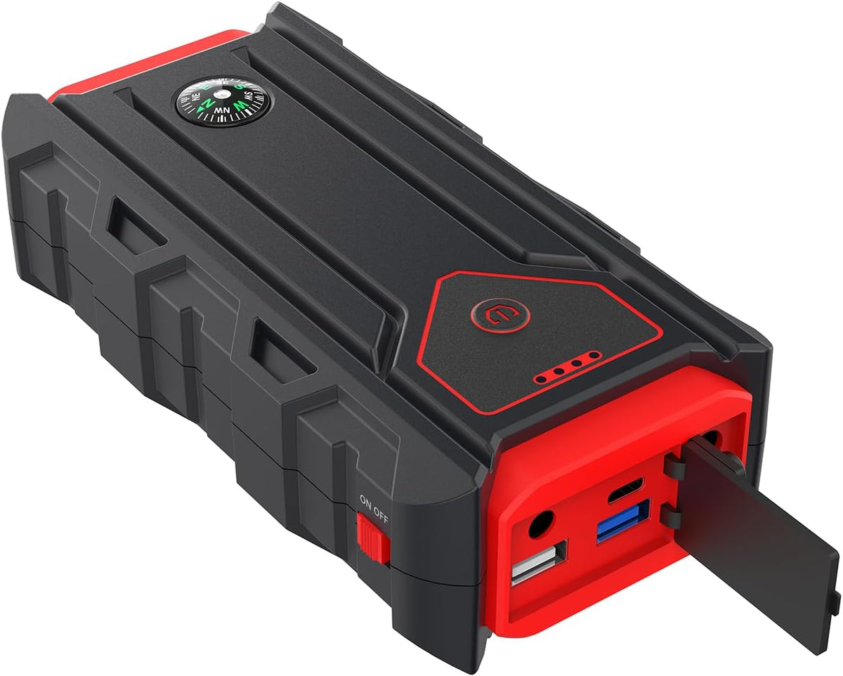 8000mAh Car Jump Starter, 12V Emergency Jump Starter