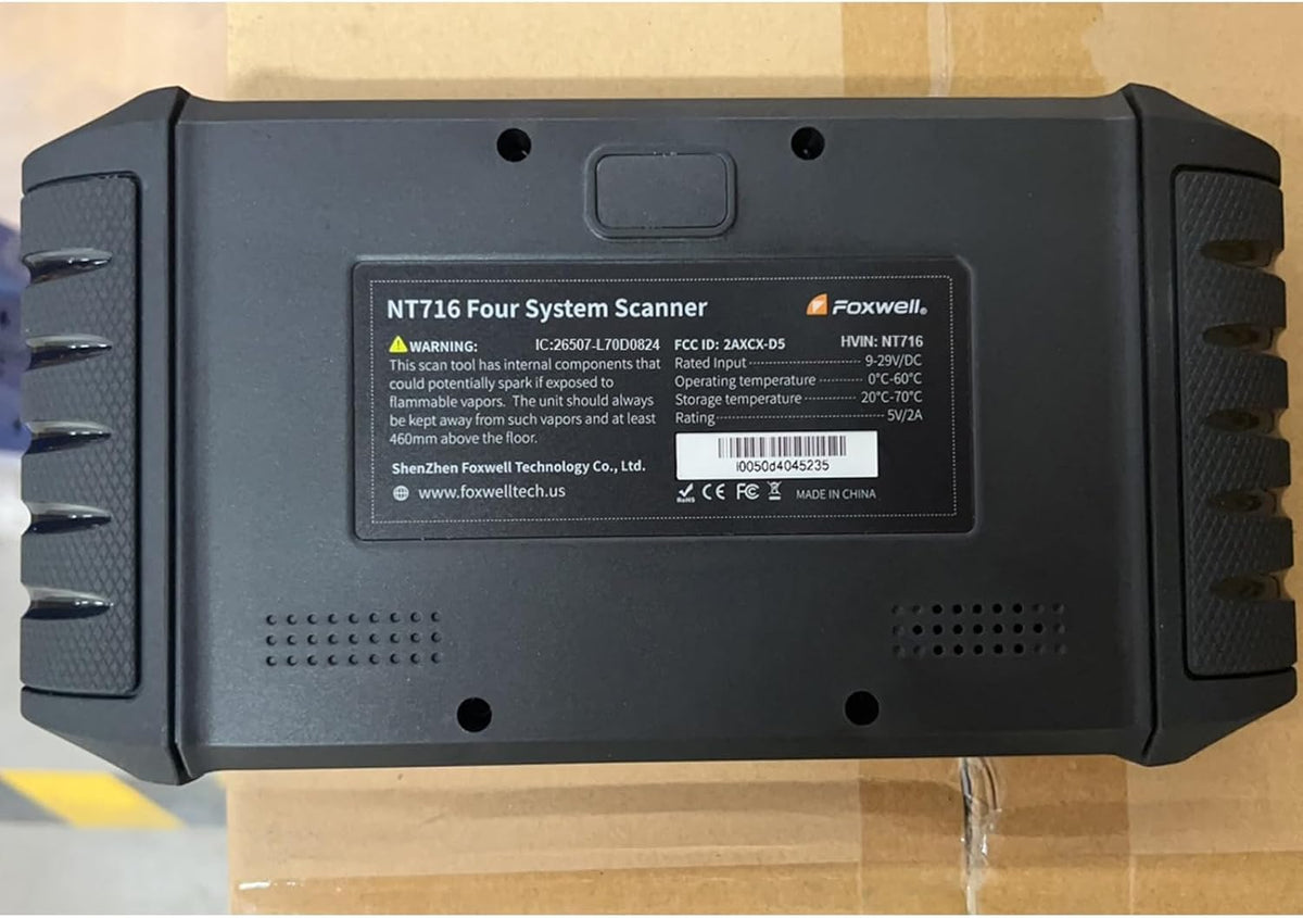 FOXWELL NT716 Bidirectional OBD2 Scanner 4-System Code Reader for Mechanics