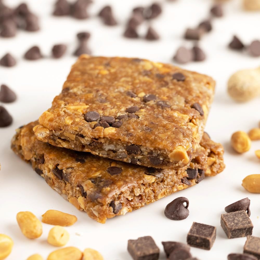 PROBAR MEAL Bar – Plant Based Meal Replacement Bar with Whole Food Ingredients, Oats, Nuts & Seeds, Vegan, Gluten Free, Non-GMO Nutrition Bar for Breakfast, Travel & On-the-Go Energy (Peanut Butter Chocolate Chip, 12 Count)