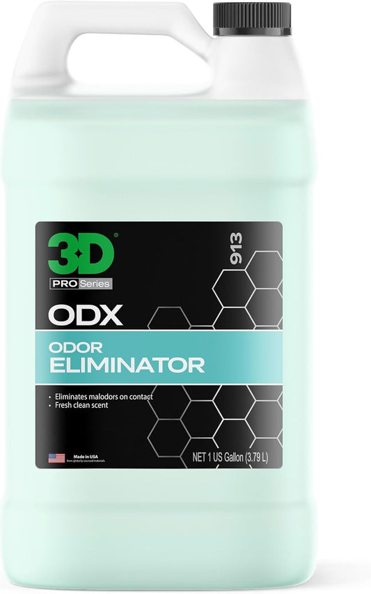 3D ODX - Automotive Odor Eliminator - Deodorizes Pet, Food, Smoke, &amp; Other Linger Odors - Fresh Clean Scent - Great for Car, Home, Office Use