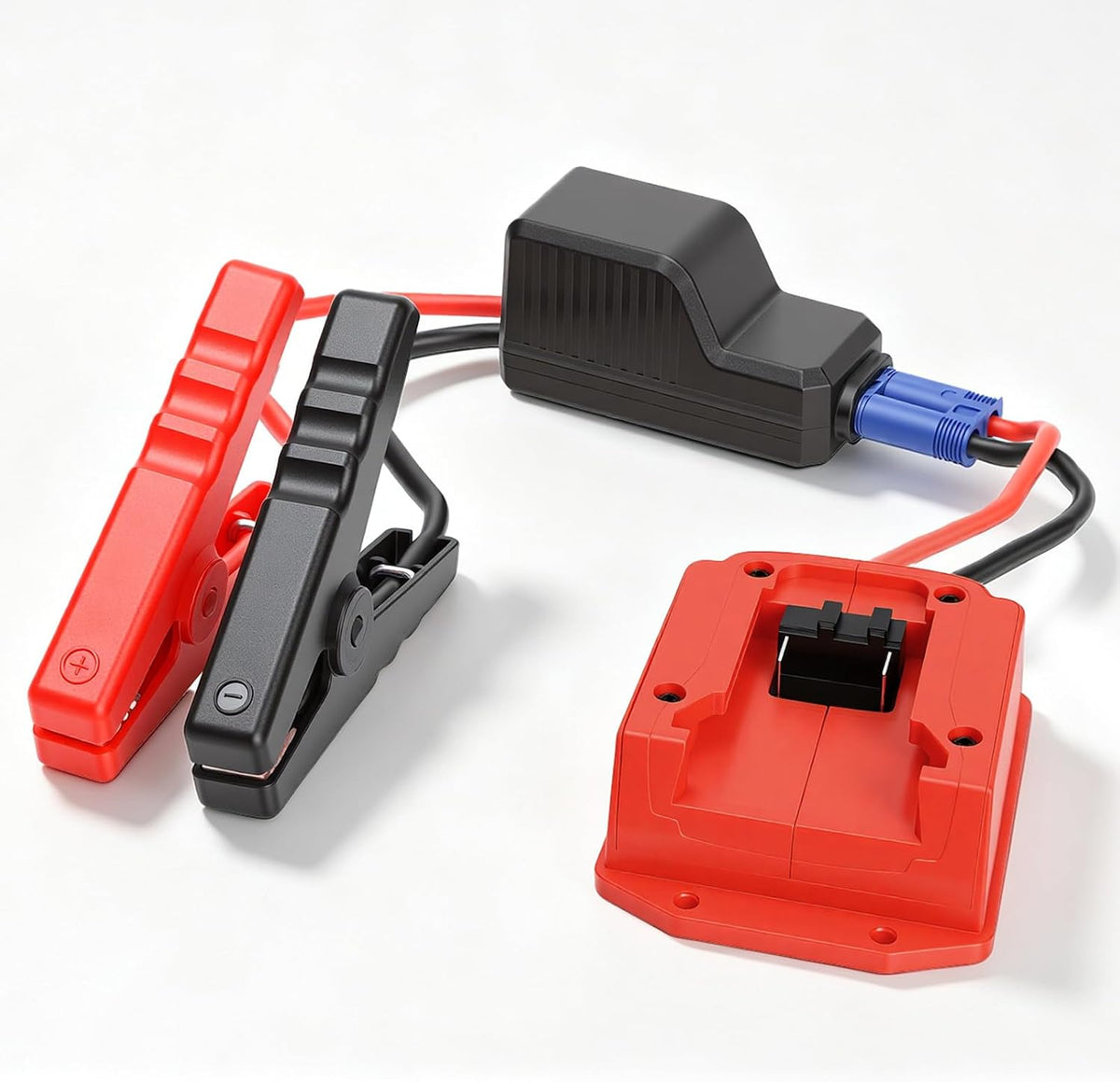 Jumper Cable Adapter for Milwaukee M18 Battery, 10AWG Jump Starter Cable